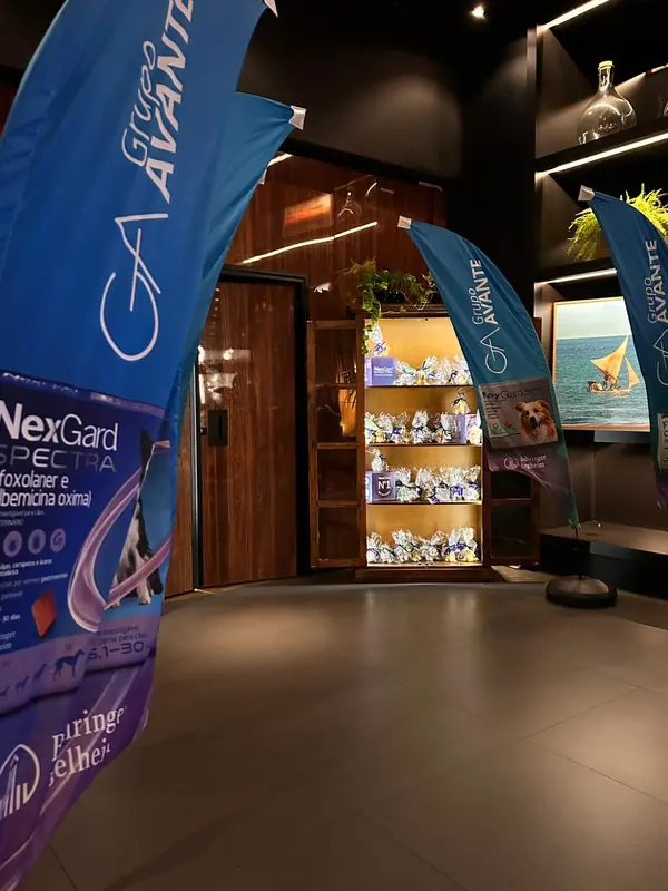 Windbanner Brisa Flag instalado em cliente, foto 4
